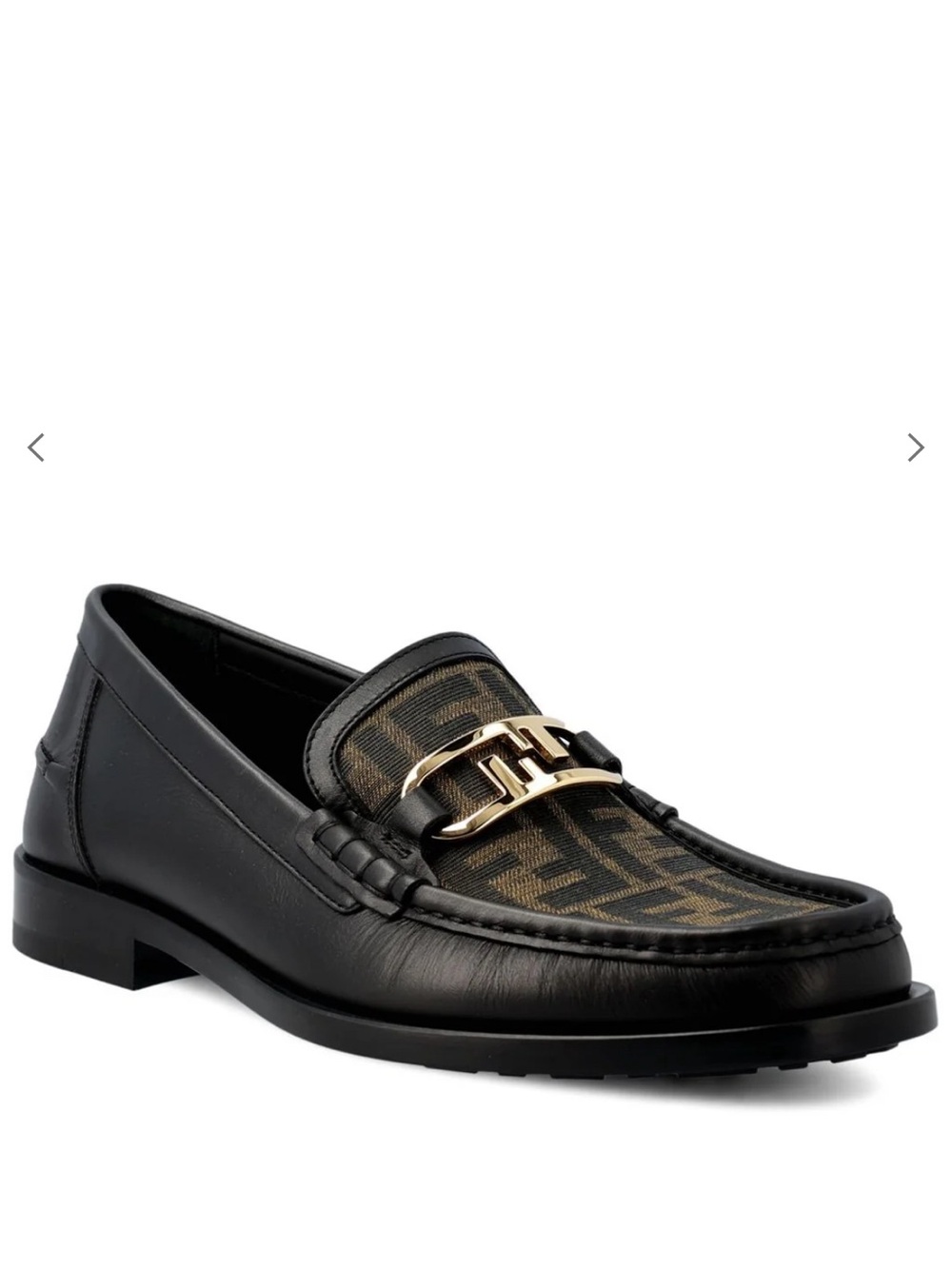 Fendi Men's O'Lock Monogrammed Loafers